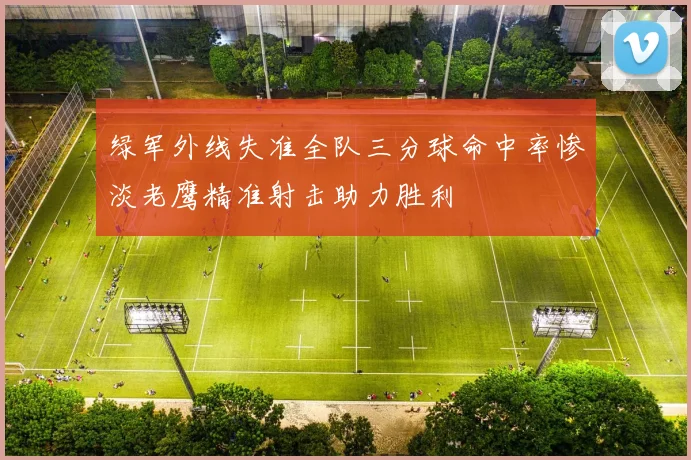 绿军外线失准全队三分球命中率惨淡老鹰精准射击助力胜利
